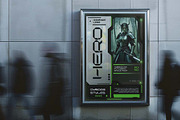 Transonite Futuristic Display Font, a Serif Font by UICreative (Thumbnail 9 of 13)