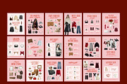 Valentine LTK Instagram Bundle, a Social Media Template by Amaré Creative (Thumbnail 8 of 9)
