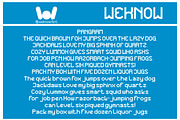 Continuous Thing font, a Sans Serif Font by weknow (Thumbnail 6 of 8)