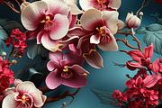 Orchid Tropical Patterns Set, a Pattern Graphic by LoveDesignShop (Thumbnail 5 of 5)