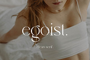 Egoist - Clean Serif, a Serif Font by Mikhail Kitsune (Thumbnail 1 of 9)