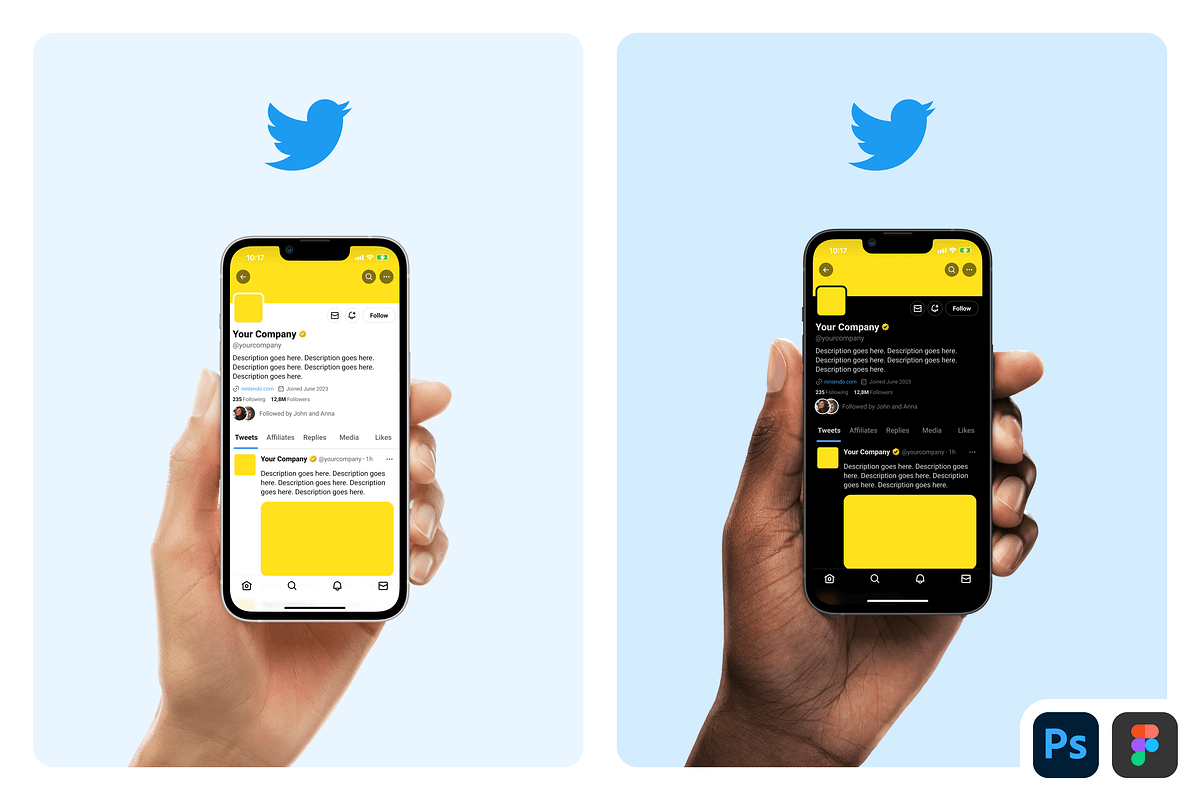 Social Media Branding Kit Essentials, a Social Media Template by Vitor Heinzen (Photo 17 of 18)