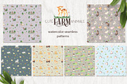 Watercolor Farm Animals, an Object Graphic by Ana-Sakuta (Thumbnail 14 of 20)