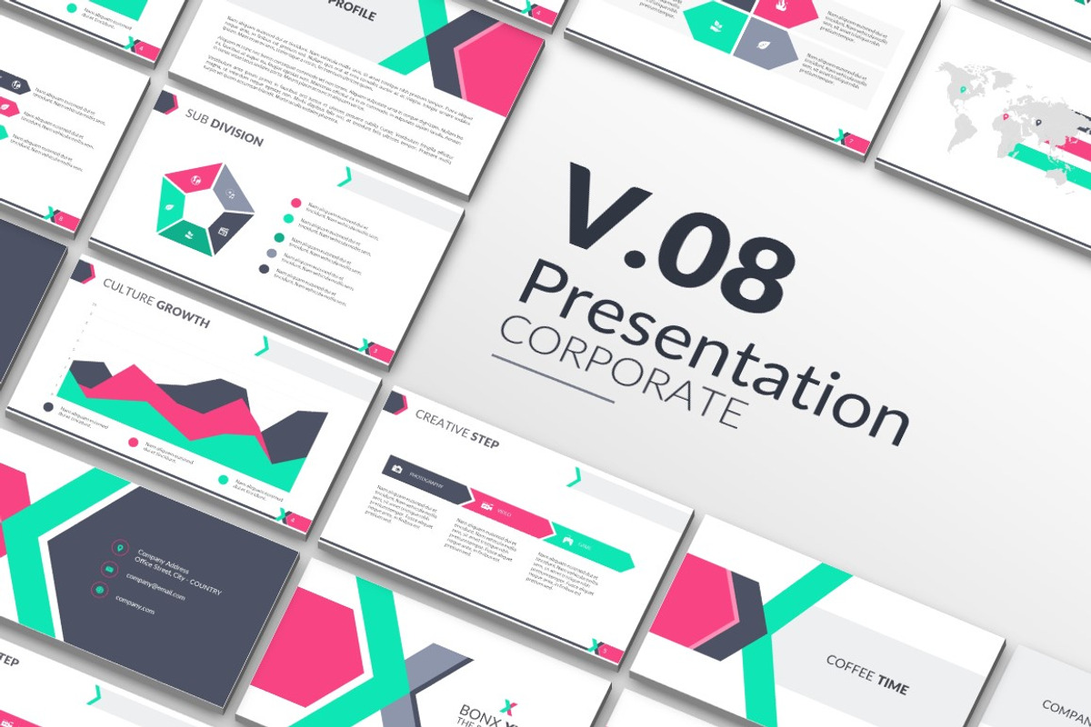 Presentation Corporate 08, a Presentation Template by SlideKingdom (Photo 1 of 3)