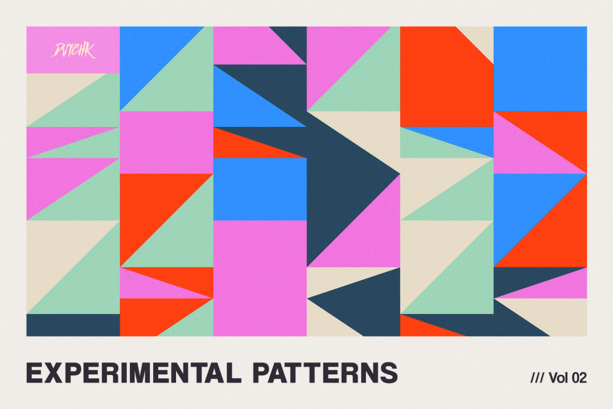 Experimental Geometric Patterns V02, a Pattern Graphic by dvtchk (Photo 2 of 5)