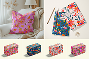 Sweetheart Garden Folk Florals, a Pattern Graphic by Ninterints (Thumbnail 5 of 10)