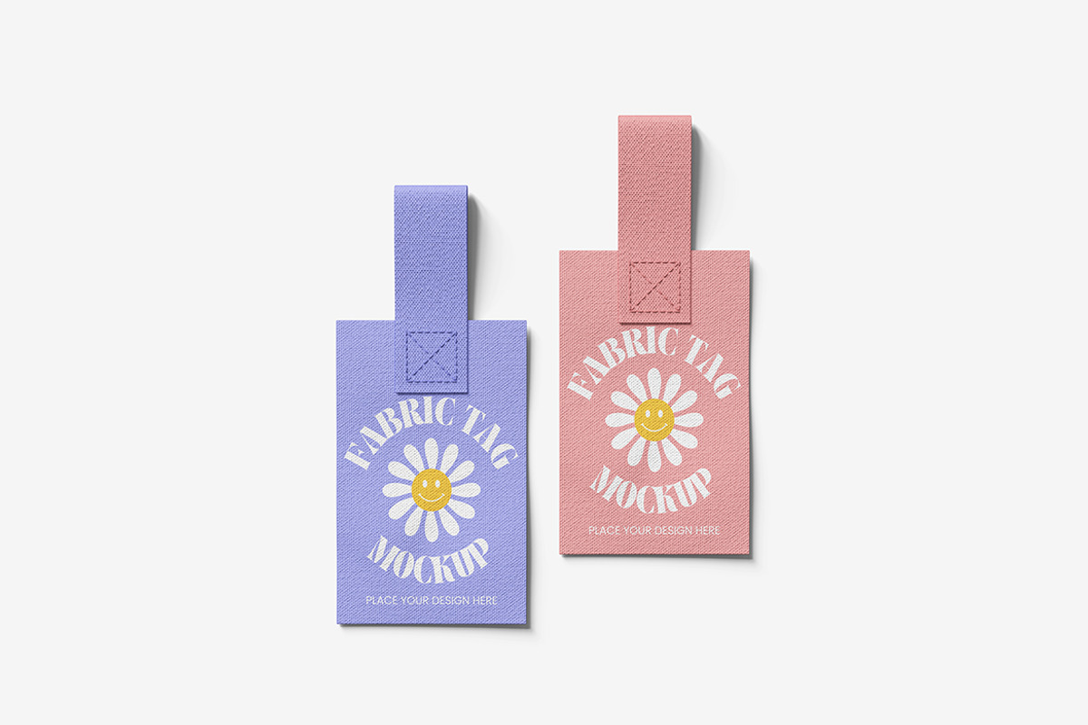 Fabric Tag Mockup, a Product Mockup by Indah (Photo 6 of 6)