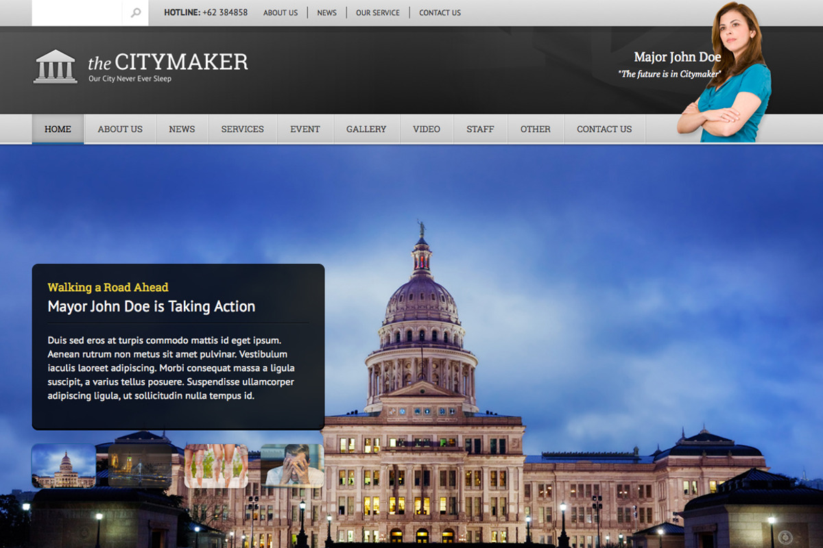 Citymaker HTML, a HTML Template by Cubicthemes (Photo 1 of 5)