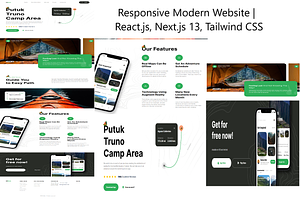 Modern Next.js Landing Page Template