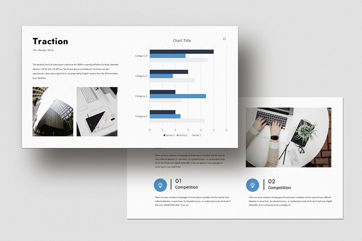 Pitch Deck Presentation Template, a Presentation Template by Dream-Lab (Photo 6 of 9)