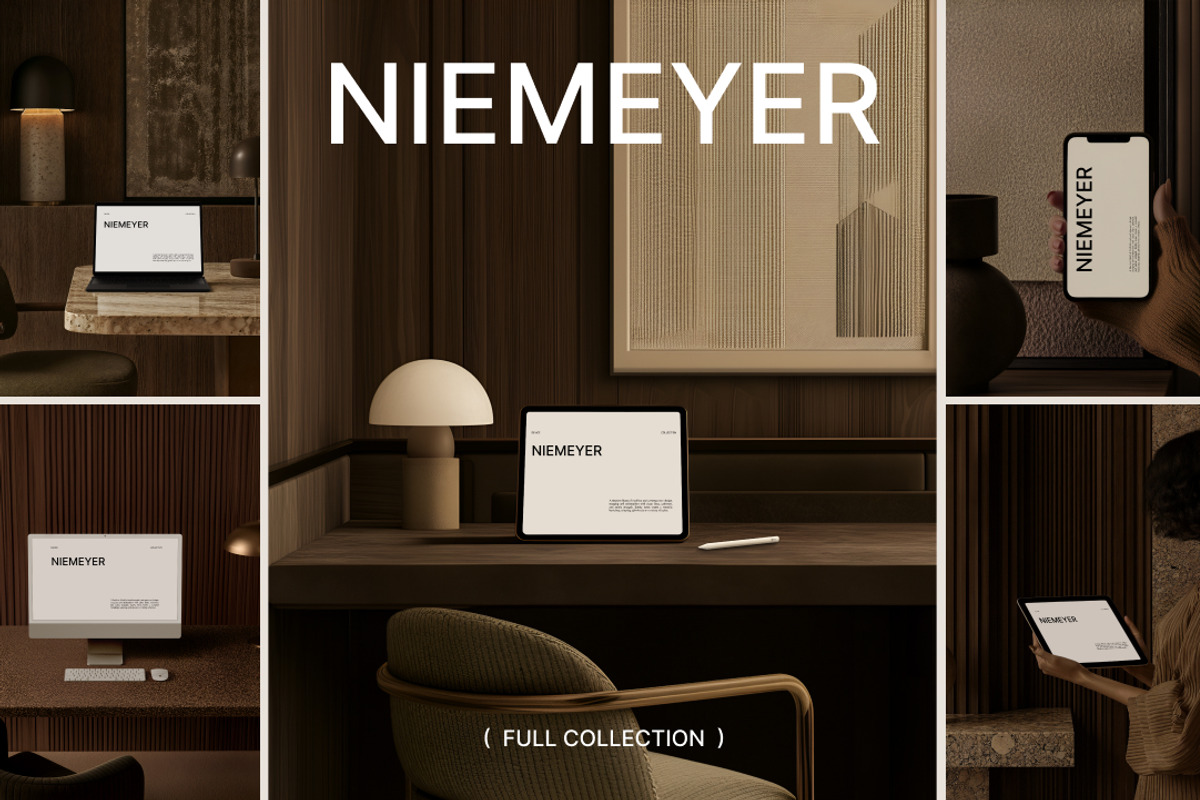 Niemeyer - Minimal Devices Mockups, a Device Mockup by Oasis Mockups (Photo 1 of 4)