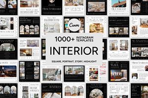 Interior Canva Template