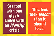 Lorzen - Sans Serif Font Display, a Sans Serif Font by Simetrica Labs (Thumbnail 4 of 14)