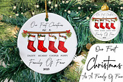 Our First Christmas as a Family of f, an Illustration by CrexoraLab (Thumbnail 1 of 4)