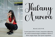 Justify, a Handwritten Font by InermediaSTUDIO (Thumbnail 8 of 8)