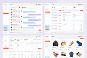 Salestics - Sales Dashboard, an UI Kit Template by peterdraw (Thumbnail 7 of 7)