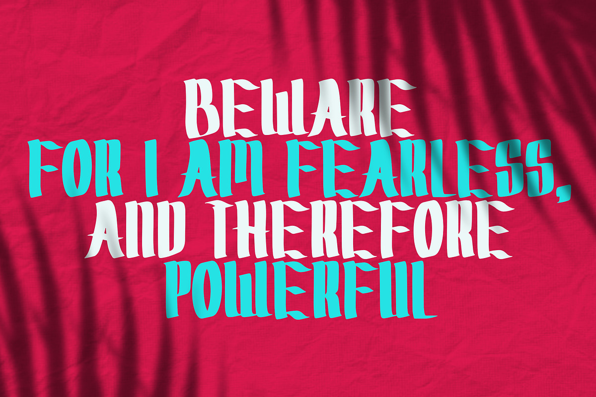 Aetheltic Caerleon Blackletter, a Blackletter Font by dansdesign (Photo 9 of 12)