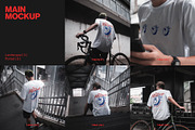 CYCLING T-SHIRT MOCKUP, a Shirt Mockup by XAL (Thumbnail 5 of 7)