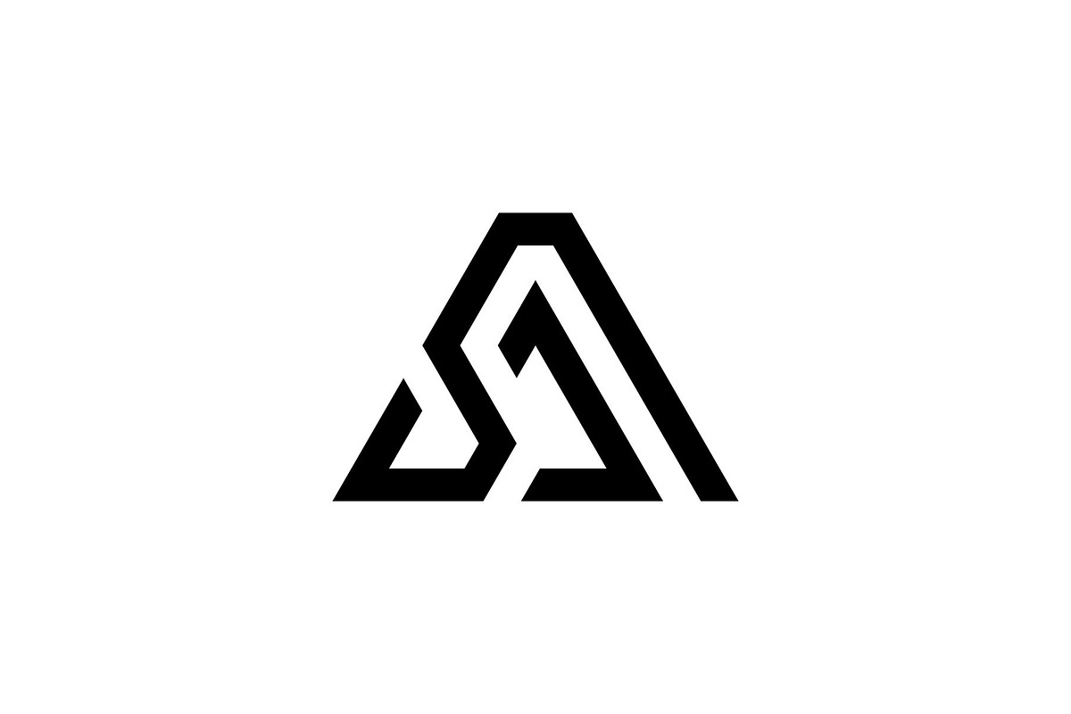 Premium Monogram Logo A or AJ, a Branding & Logo Template by Chroma Desain
