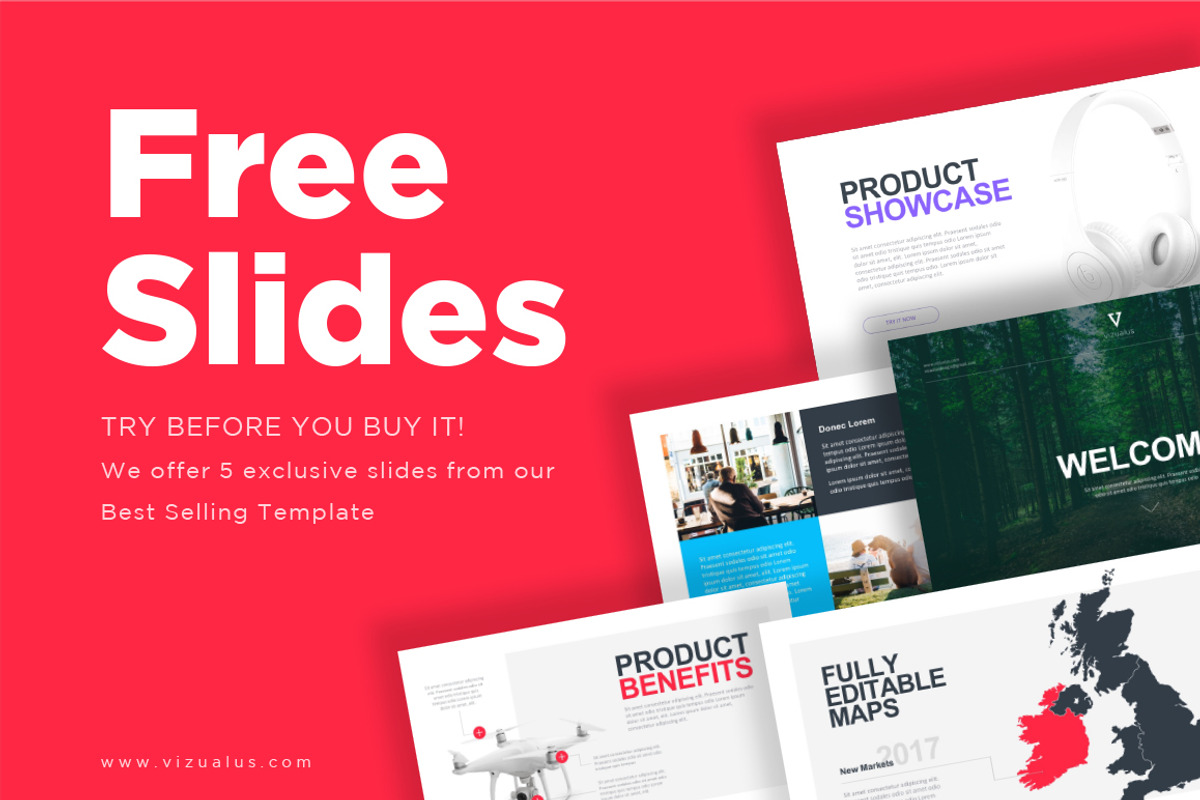 Sella Powerpoint Template + Freebie, a Presentation Template by Vizualus (Photo 2 of 13)