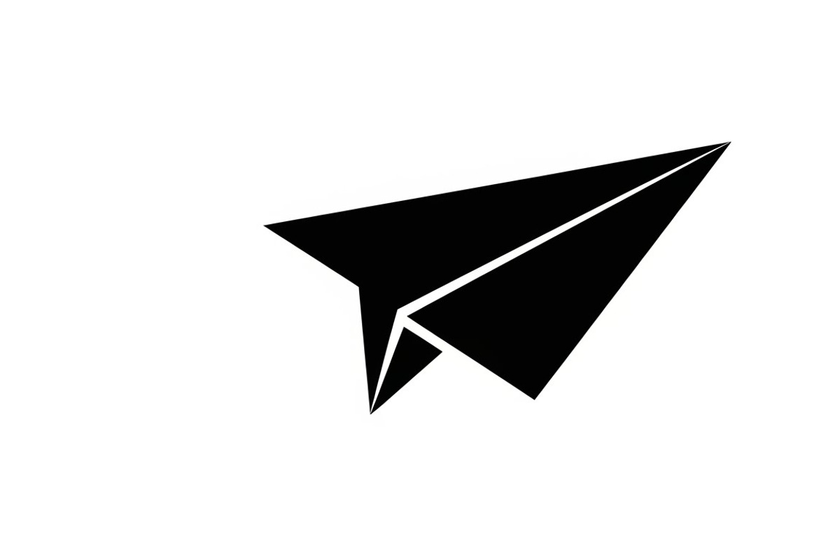 Simple black airplane icon symbol, an Illustration by Amazin_art (Photo 5 of 21)