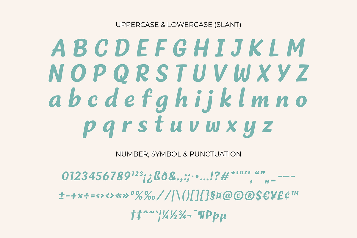 Playful Cherish - A Handwritten Font, a Handwritten Font by Ainun Jinan (Photo 12 of 12)