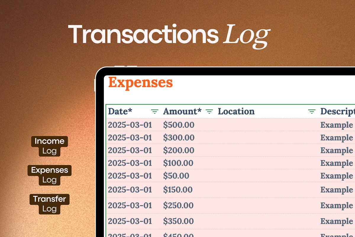 Ultimate Budget Planner for Google S, a Templates & Theme by vitalinagerman (Photo 8 of 11)