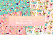 Blooming Garden, Flower, an Illustration by Mia's Graphic Design (Thumbnail 8 of 10)