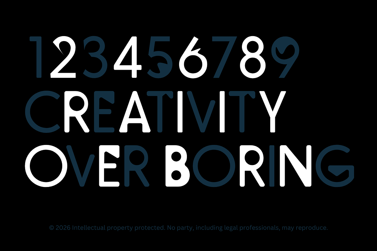 Bomkin Sans Serif Display Type, a Sans Serif Font by HyperFluro (Photo 7 of 7)
