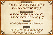 Veinline - Victorian Script, a Script Font by Burntilldead (Thumbnail 4 of 9)