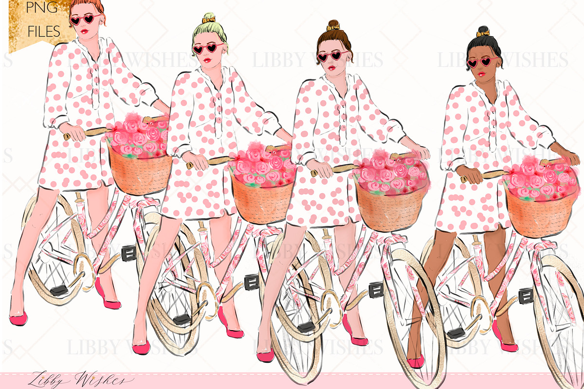 Paris Clip art illustrations, an Illustration by Libby Wishes (Photo 7 of 7)