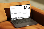 Macbook Pro Laptop Mockup, a Mac Mockup by Brand Earth (Thumbnail 2 of 4)