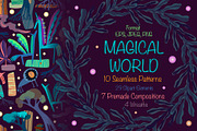 MAGICAL WORLD, an Animal Illustration by Tanna.ART (Thumbnail 1 of 12)