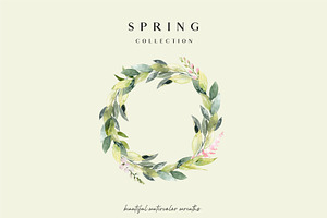 SPRING Collection - Watercolor Set