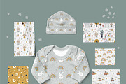 Cute Spring Bunnies Clipart, an Animal Illustration by Leysan Shayak (Thumbnail 8 of 9)