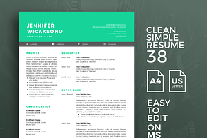 Resume Template 38