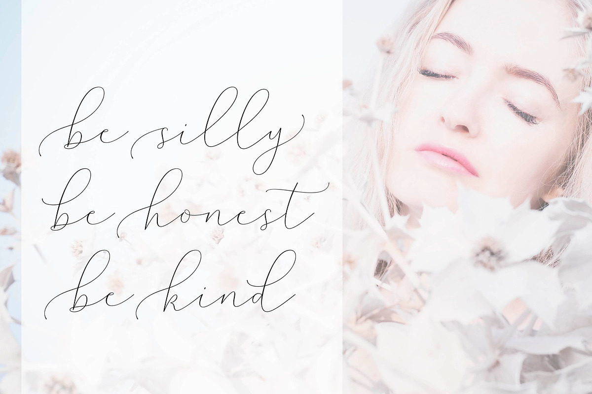 Mindline Script, a Script Font by Barland Design (Photo 11 of 12)