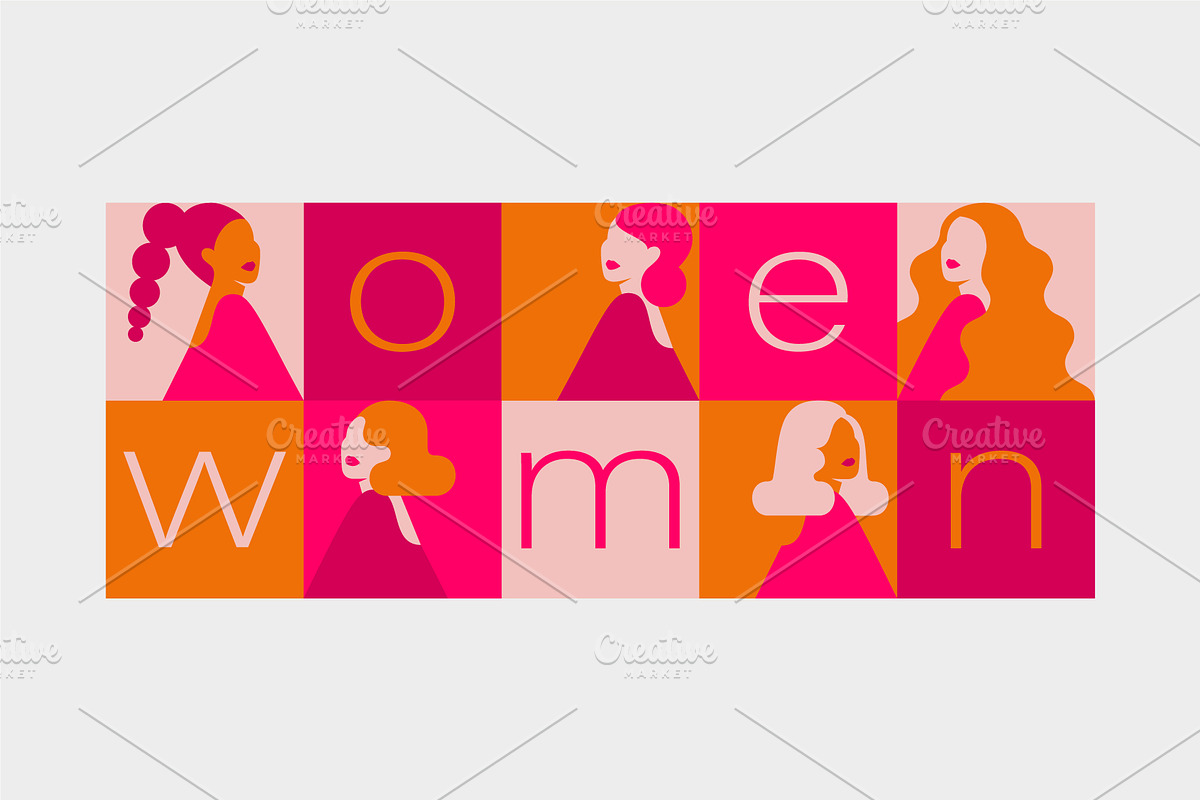 Women's Day Posters, a Person Illustration by Mary Long (Photo 6 of 6)