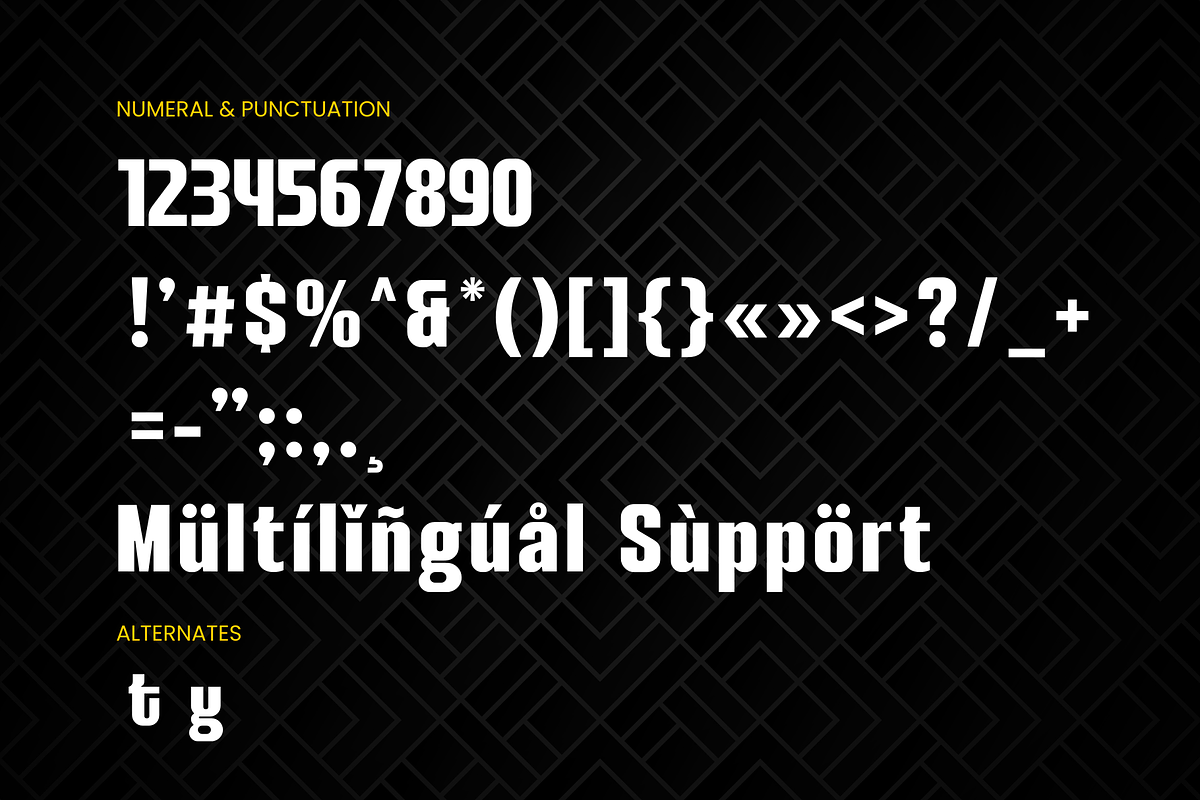 Gildent – Bold Condensed Sans Serif, a Sans Serif Font by Sronstudio (Photo 7 of 12)