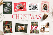 Christmas Card Templates 2024, a Card Template by 7th Avenue Designs (Thumbnail 1 of 21)
