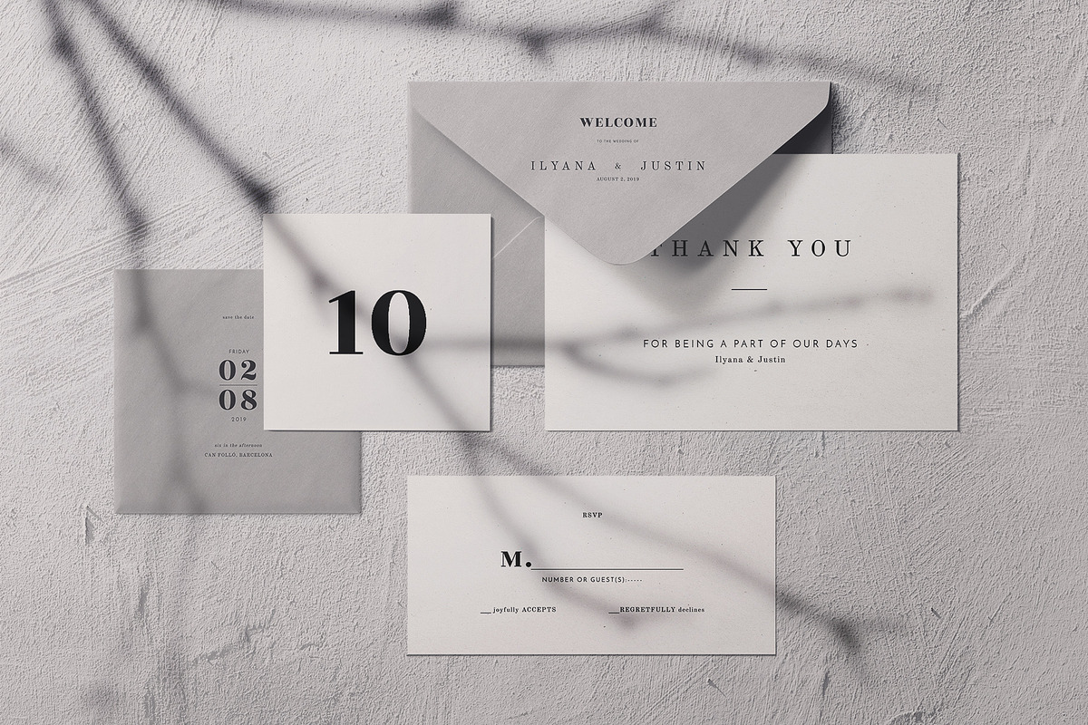 Papers&Envelopes - mockup set, a Product Mockup by Creatoom (Photo 9 of 29)