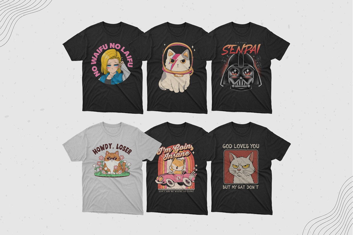 25 Pop Culture T-shirt Designs, a Graphic by GODZILLARGE (Photo 4 of 5)