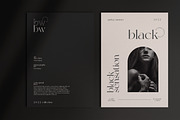 Black & White Stationery Mockup, a Books & Magazine Mockup by CarmineType (Thumbnail 5 of 15)