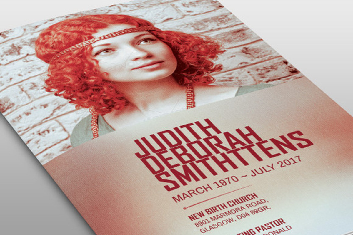Remembrance Funeral Program Bundle, a Brochure Template by loswl (Photo 2 of 9)