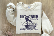 Don't Worry Laundry PNG, Funny, an Illustration by SharpMarketplace (Thumbnail 9 of 9)