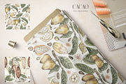 Watercolor Cacao Beans, a Food Illustration by MayaNavits (Thumbnail 6 of 13)