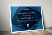 Certificate Word | PSD | AI, a Stationery Template by Curve Design (Thumbnail 1 of 3)