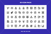 Startups icons, an Outline Icon by Wencory (Thumbnail 1 of 2)