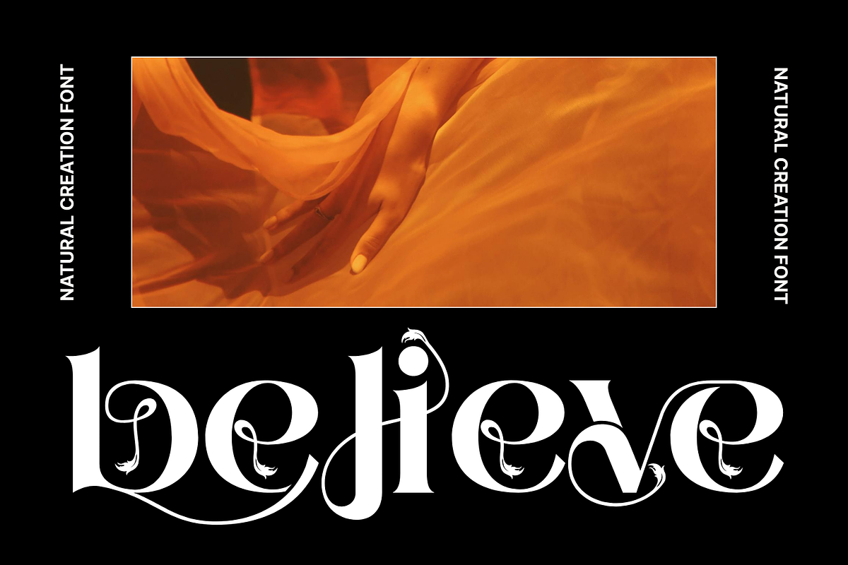 Natural Creation - Decorative Font, a Serif Font by 177Studio (Photo 5 of 8)