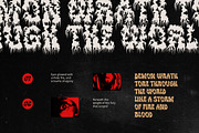 CS Cannibal – Black Metal Font, a Blackletter Font by Craft Supply Co. (Thumbnail 2 of 8)